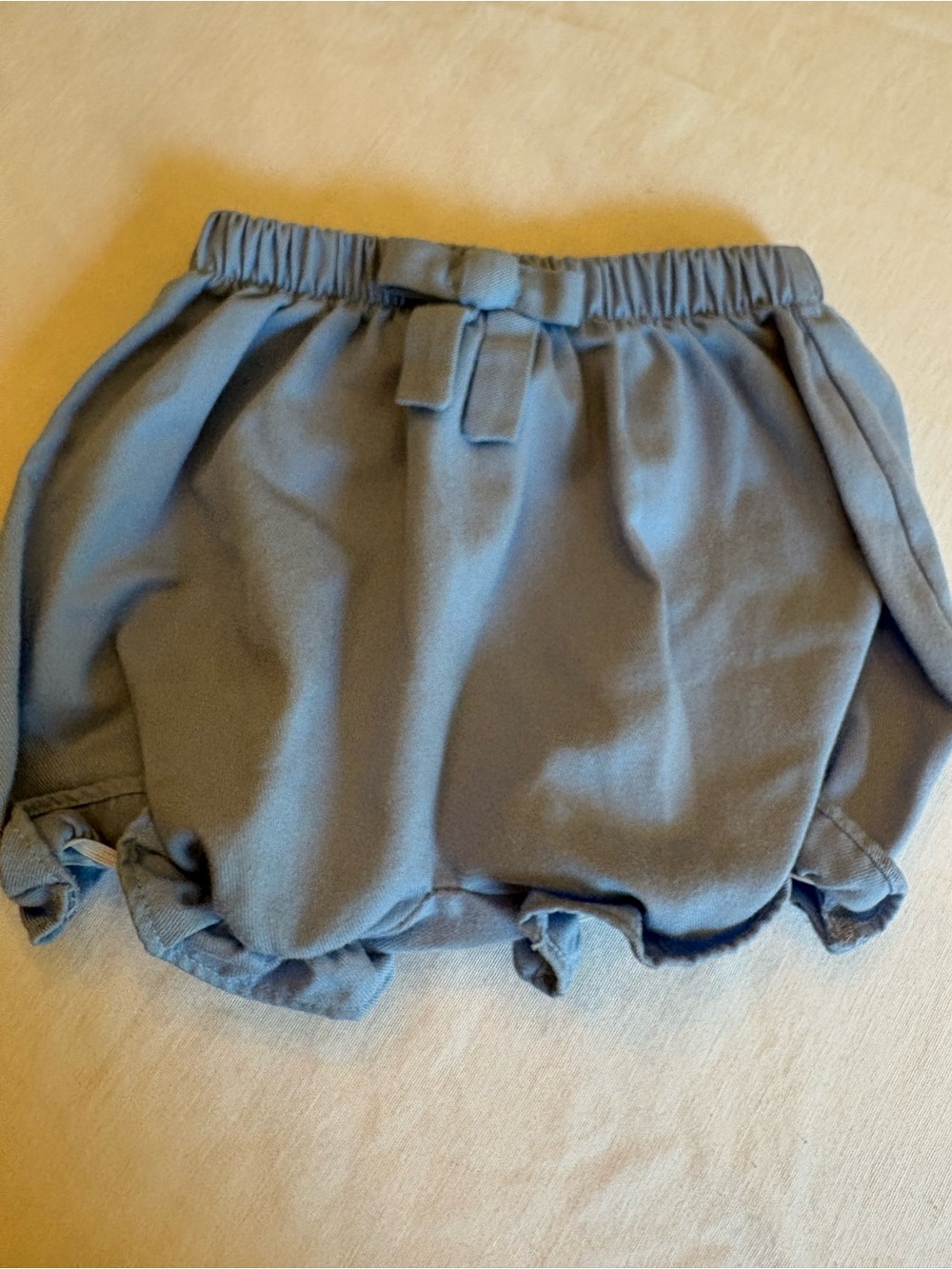 Little English Light Blue Toddler Bubble Shorts